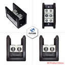 FOF-S2-NB-2-HEX-1 Single Phase Power Distribution / Terminal Block