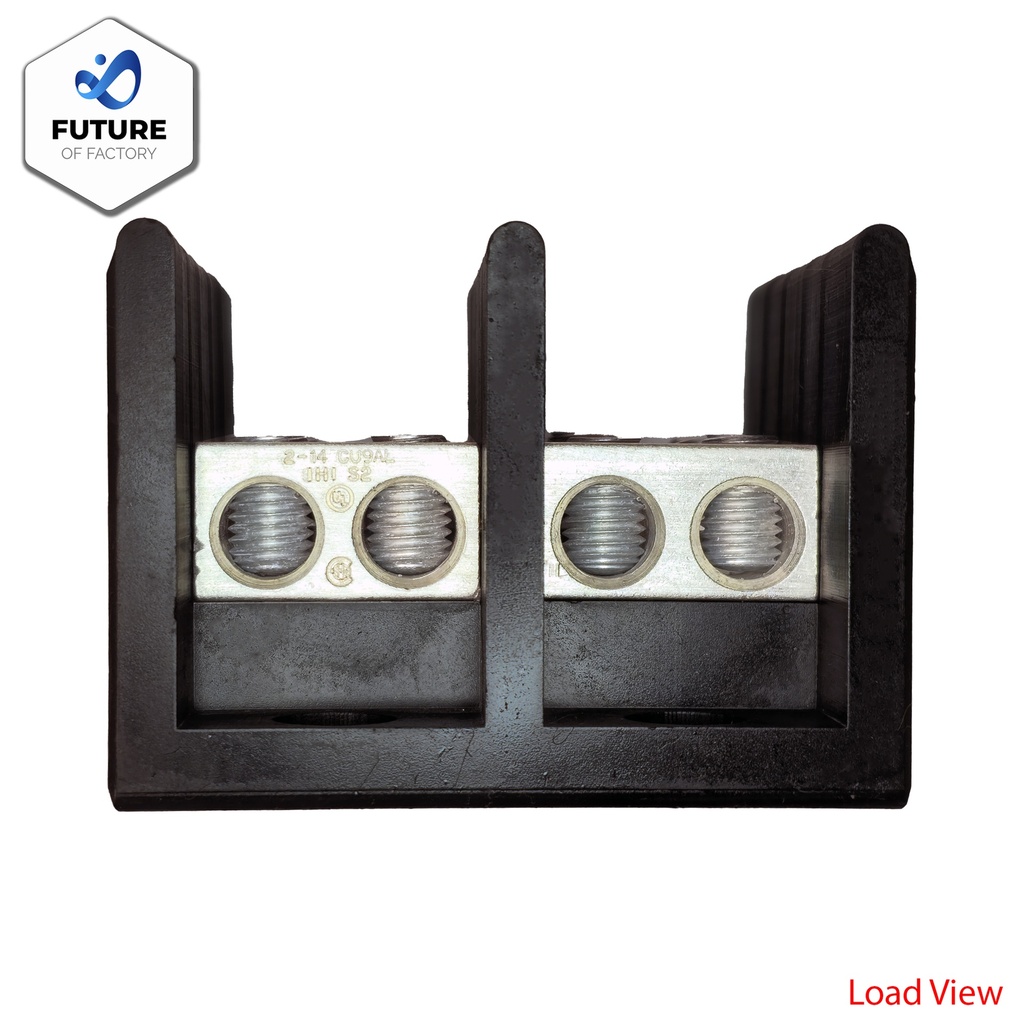 FOF-S2-NB-2-HEX-2 Two Phase Power Distribution / Terminal Block