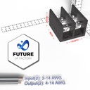 FOF-S2-NB-2-HEX-2 Two Phase Power Distribution / Terminal Block