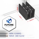 FOF-P300-2 Two Phase Power Distribution / Terminal Block
