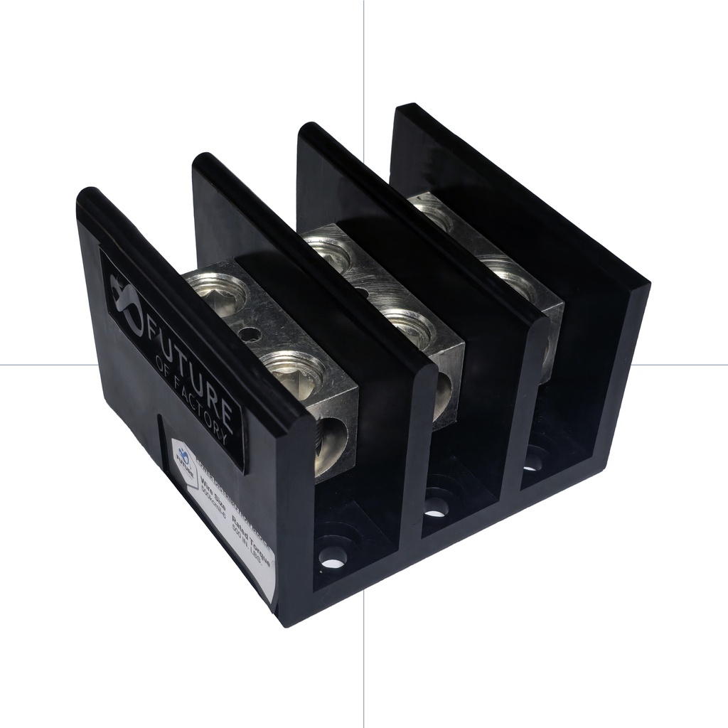 FOF-P500-3 Three Phase Power Distribution / Terminal Block